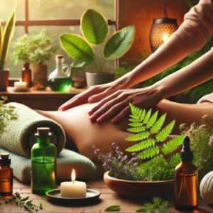 huiles essentielles massage